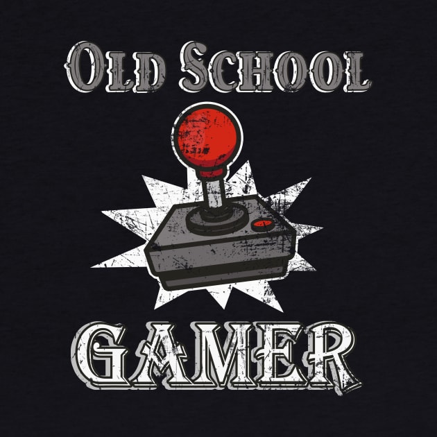 Old School Gamer Joystick by Foxxy Merch